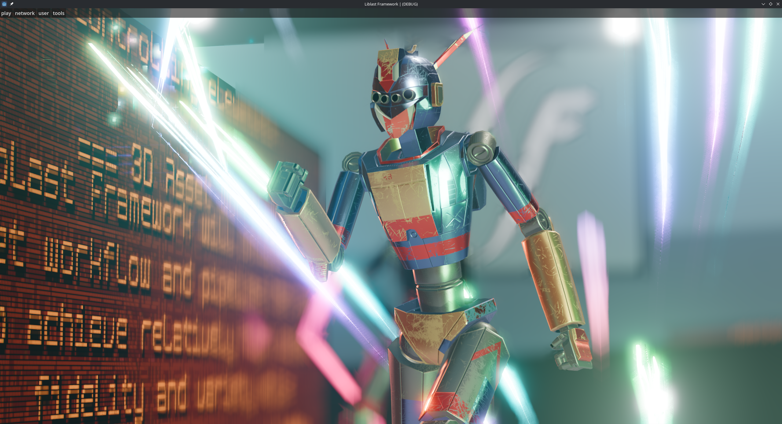 Liblast Framework Screenshot